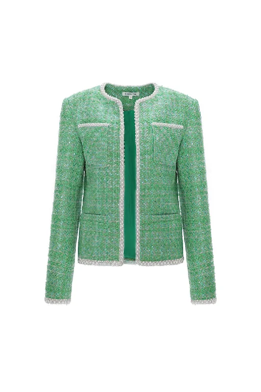 Pearl-edged Little Fragrant Coat
